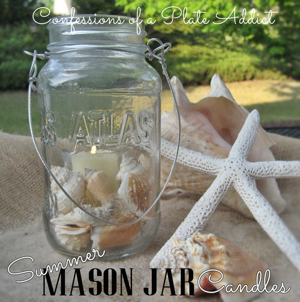 fun and easy summer mason jar candles, crafts, mason jars, outdoor living, Super easy and fun summer Mason jar candles