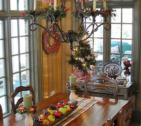 2013 christmas tree, seasonal holiday d cor, Simple French Country touches in the kitchen