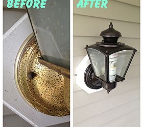 Ugly Light Fixture Makeover! Hometalk