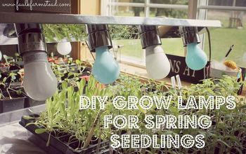 DIY Grow Lamps for Spring Seedlings