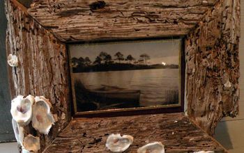 Driftwood Picture Frames and Lamps