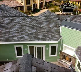 custom new home roof and solar project in orange ca, go green, roofing