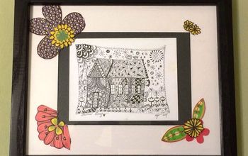 Doodle With Craft Frame Project | DIY
