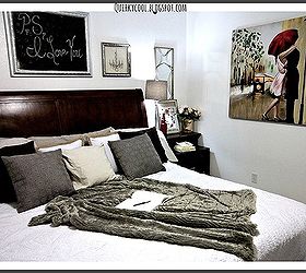 design on a dime rustic glam bedroom stage 1, bedroom ideas, home decor, painted furniture, rustic furniture