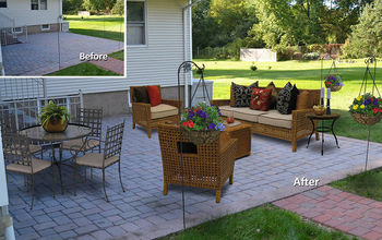 Outdoor Patio Gets a Virtual Staging Makeover!  Photo of the Week!