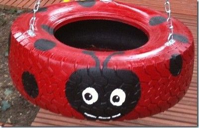 do you have a tire not a belly tire but a tire, repurposing upcycling, A super cute and super project everyone can be involved with Have your paint brushes ready along with your paint choices of color Have a theme idea to create your tire swing art Use your imagination
