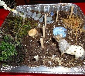 making miniature gardens with children, gardening