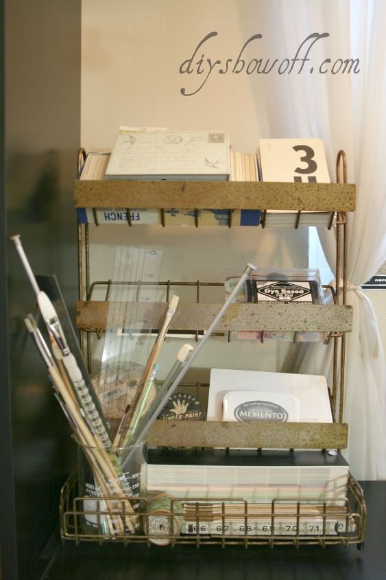 sala de manualidades oficina en casa de inspiracin vintage, oficina en casa cuarto de manualidades