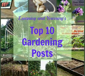 top 10 gardening posts, gardening