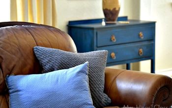Legacy Blue Painted Furniture Makeover