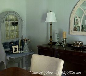 ugly duckling dining room becomes a swan, dining room ideas, home decor, Dining room AFTER secretary