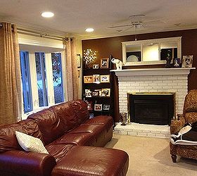 sitting room re do, diy, fireplaces mantels, home decor, how to, living room ideas, painting