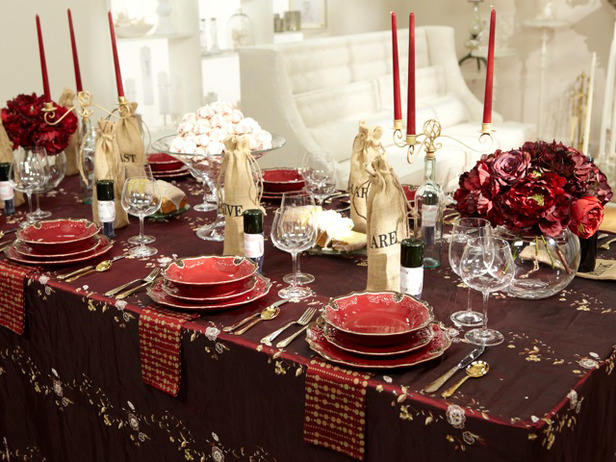 tablescapes, home decor, Amazing Tablescape for a dinner party