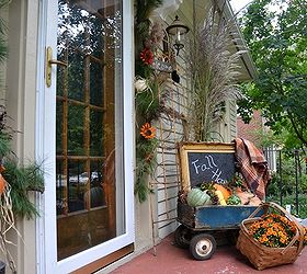 fall front porch decorating, christmas decorations, seasonal holiday d cor