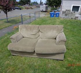 upcycle indoor love seat to outdoor couch