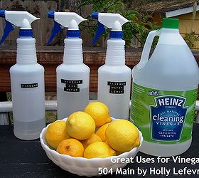 cleaning with vinegar, cleaning tips, go green, Cleaning up with Heinz Cleaning Vinegar A few simple ingredients are all you need Cleaning Vinegar or white vinegar water and for a special scent some essential oils