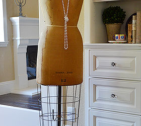 industrial chic is it for you, home decor, My vintage dress form We jokingly refer to her as Stephanie