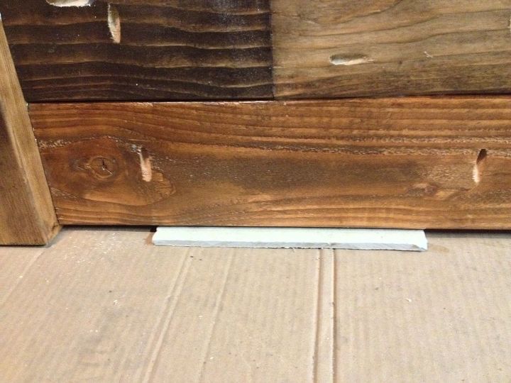 reclaimed wood style headboard, diy, how to, painted furniture, repurposing upcycling, woodworking projects