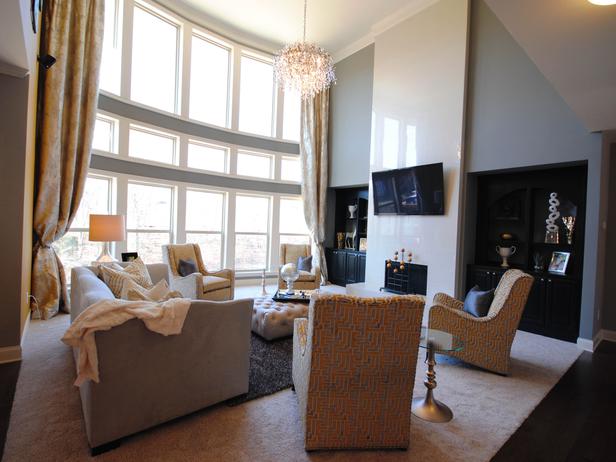 get to know atlanta interior designer hgtv pro paisley mcdonald, Spacious Living Room photo courtesy of Designs by Paisley