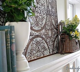 stenciled barnwood tutorial, crafts, home decor