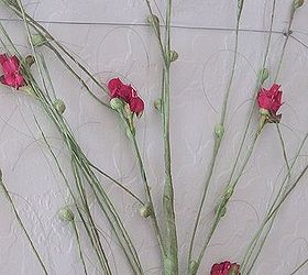 simplest framed flower, crafts, flowers