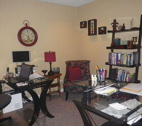 changes in our home that was built in the 1970 s, home decor, home improvement, View of home office