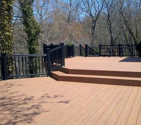 concidering a composite deck deck building trick and tips from our outdoor living, decks, outdoor furniture, outdoor living, patio, Tip When creating levels be mindful of not just creating level for aesthetic interest make sure each level in usable