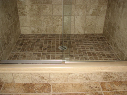 bathroom remodeling project marlton nj, bathroom ideas, tiling, tile shower floor Marlton NJ