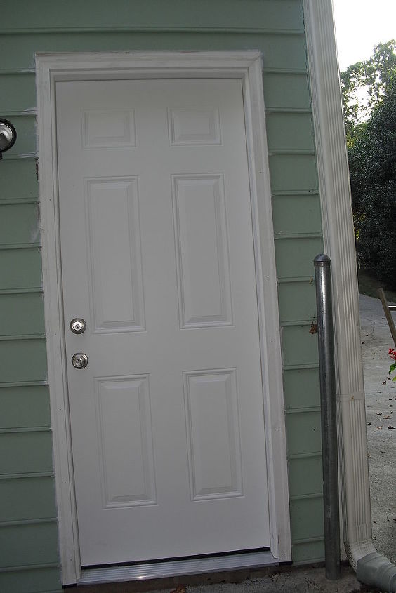 garage side door and new locks, doors, home security
