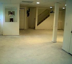 featured photos, As we have cleaned and prepped the room when dry the floor looks white