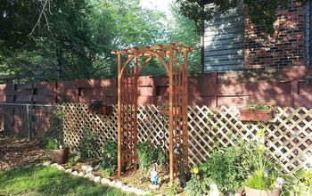 Hiding Unsightly Fence Areas