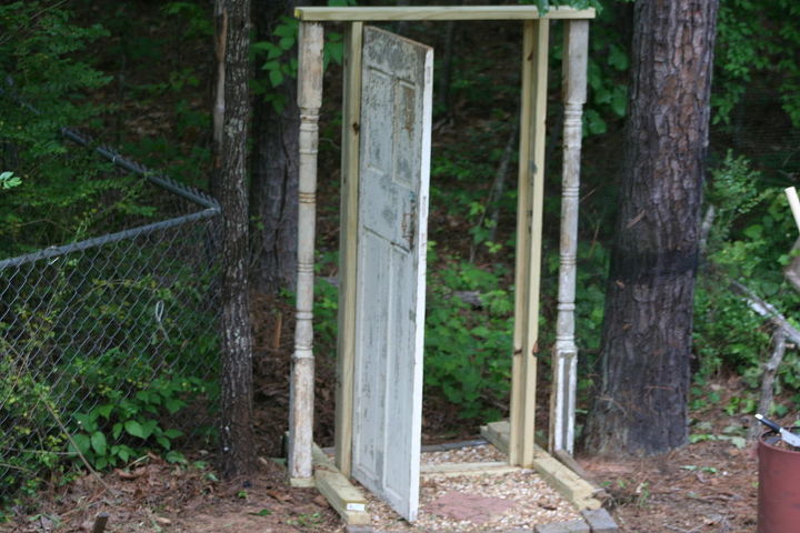 doorway to my woods, doors, gardening, Yes I use it to go into the woods
