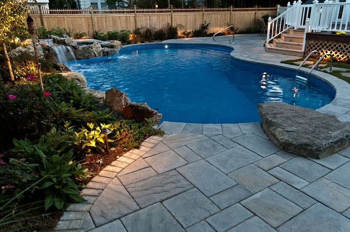 creating backyard retreats size doesn t matter, decks, outdoor living, patio, pool designs, spas, Patio Design