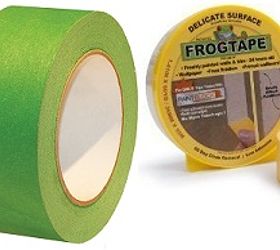 how to select painters tape, painting, There are two basic uses for painter s masking tape a protecting against unwanted spills and splatters and b ensuring straight clean lines when applying new paint to a surface