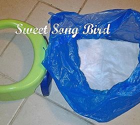 diy potty pads, repurposing upcycling, here is the assembled bag