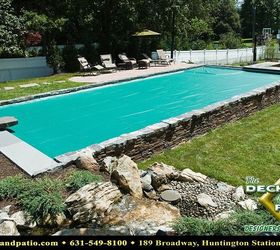 pools pools pools, decks, lighting, outdoor living, patio, pool designs, spas, Pool with automatic cover