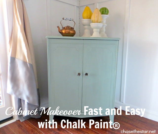 craigslist cabinet update, chalk paint, painted furniture, Easy and Fast update with Chalk Paint