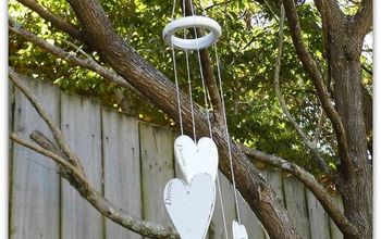 Wooden Heart Chimes