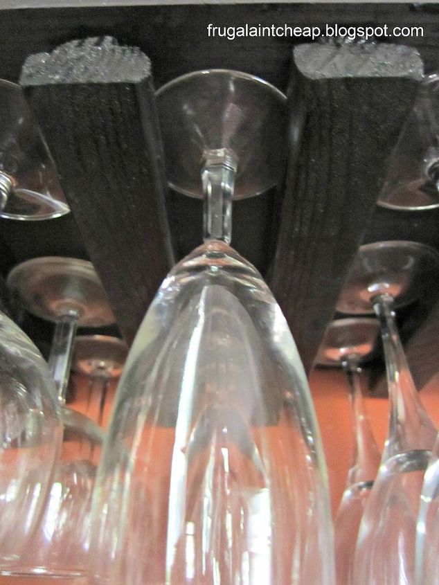 diy wine glass holder, crafts, storage ideas