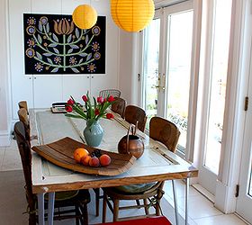 fabulous ways to repourpouse old doors, doors, home decor, repurposing upcycling, Yet another table made from an old door An easy DIY project for enthusiasts