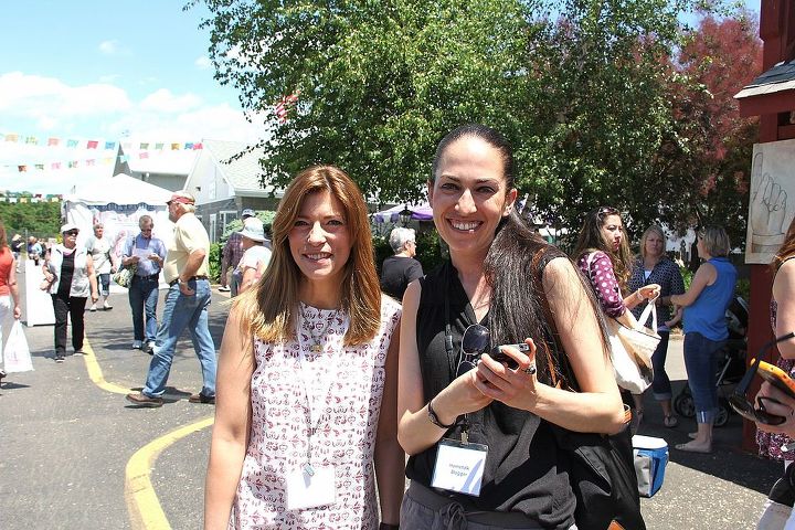 country living fair in new york, Sarah and Miriam