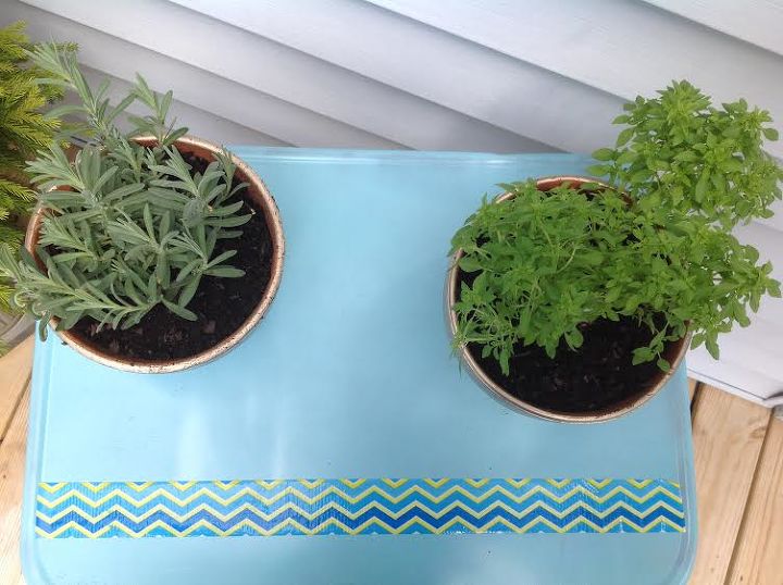 herbal cart, flowers, gardening, outdoor furniture, painted furniture, repurposing upcycling