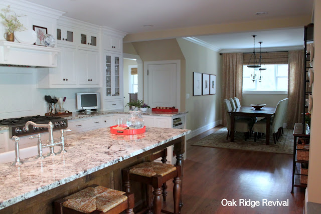 kitchen remodel, home decor, kitchen backsplash, kitchen design, kitchen island, view of dining area