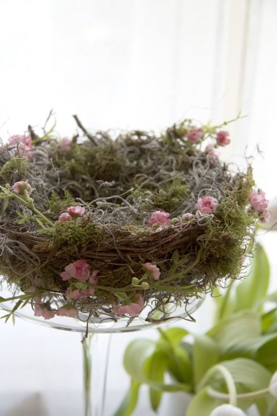 woodland tablescape for easter, easter decorations, seasonal holiday d cor, Make your own spring woodland nest xx