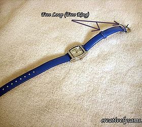 watch band quick fix, crafts, This is the piece that s missing It s called a free loop or free ring