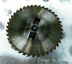 what do you do with your old saw blades, diy, repurposing upcycling