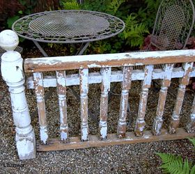 kitchen updo chippy cottage railing, home decor, kitchen design, repurposing upcycling, woodworking projects