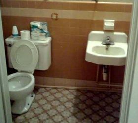 q retro bathroom redo ideas, bathroom ideas, home decor, home improvement, tiling