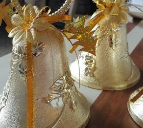 She turned tacky dollar store bells into something amazing for her holiday home