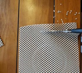 The weirdly wonderful way she upgraded her furniture with shelf liner